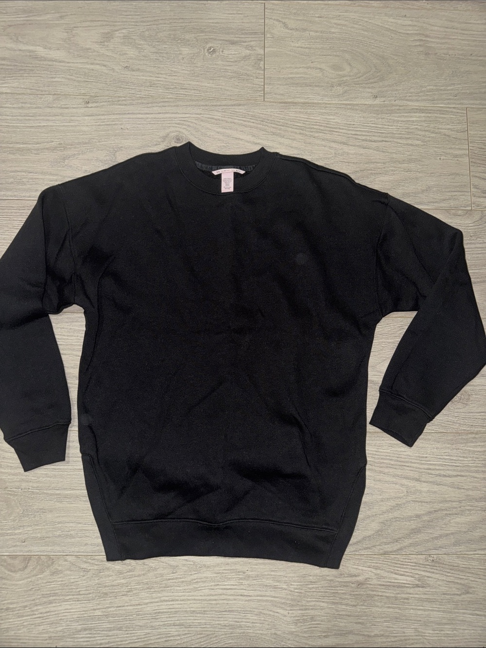 Victoria’s Secret Classic Black Women’s Crewneck Sweater. Size XS